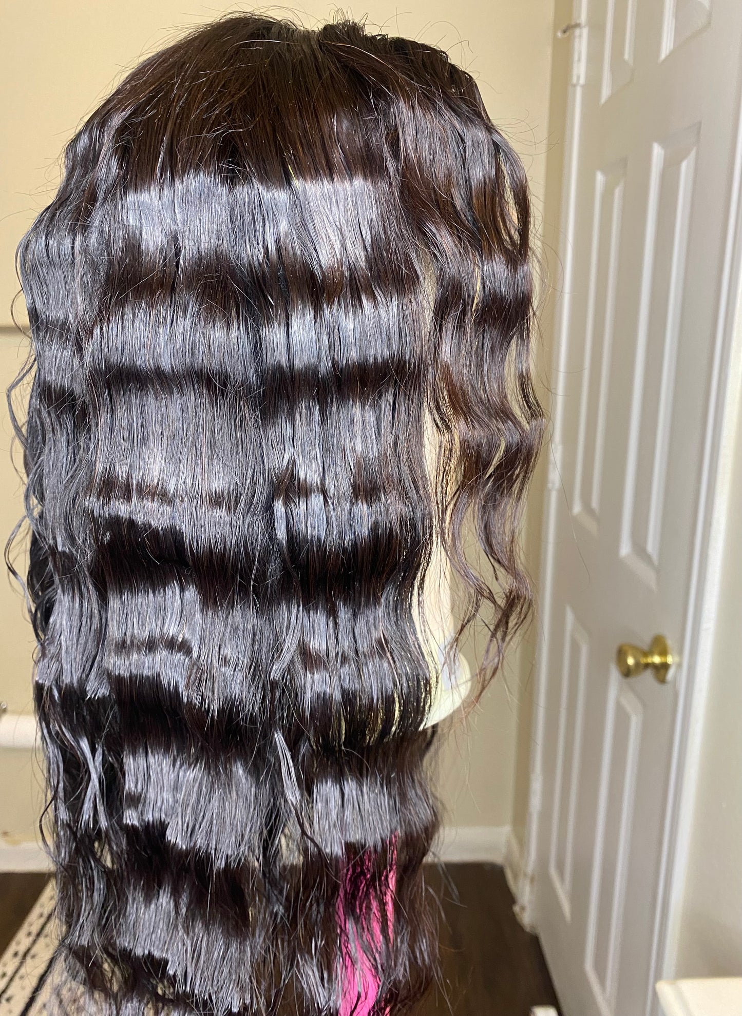 22’ Crimped Closure wig