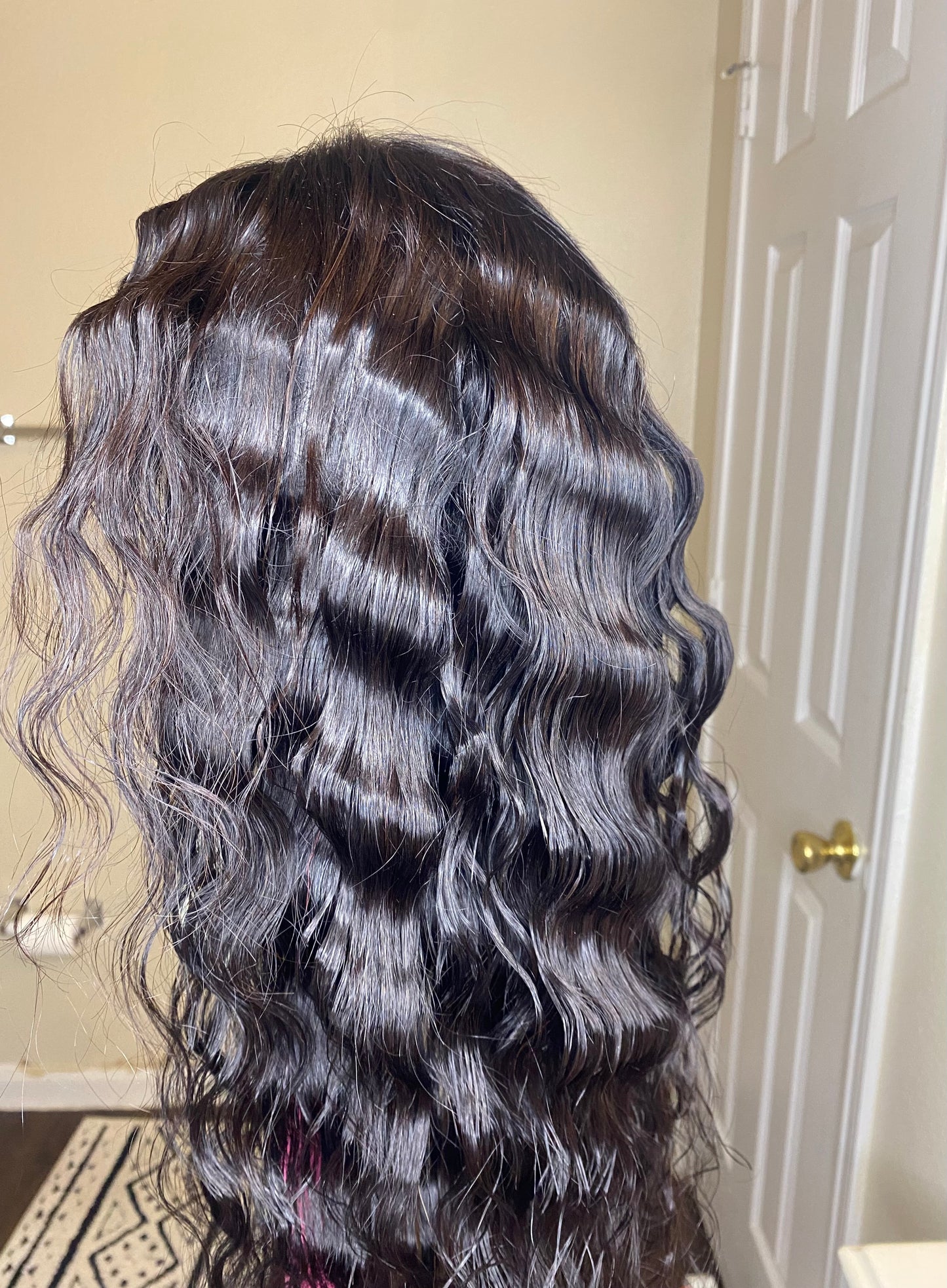 22’ Crimped Closure wig