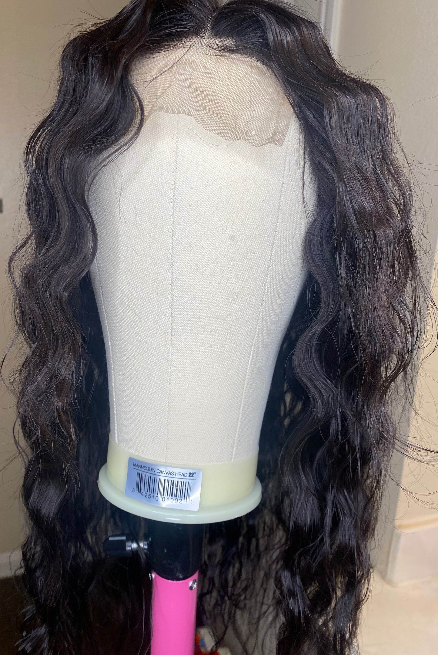 22’ Crimped Closure wig