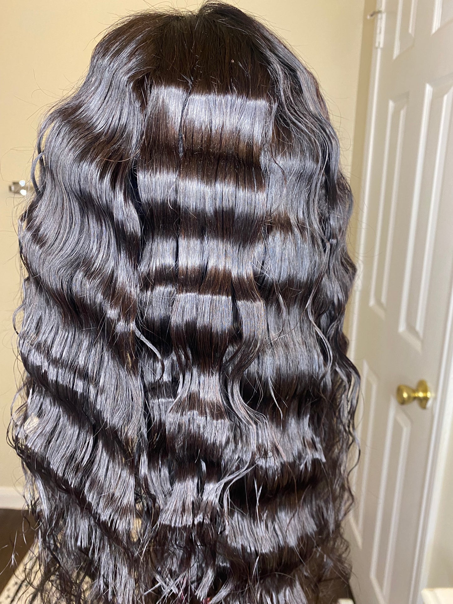 22’ Crimped Closure wig