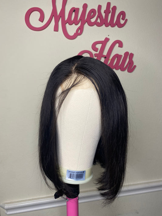 12’ straight closure lace wig